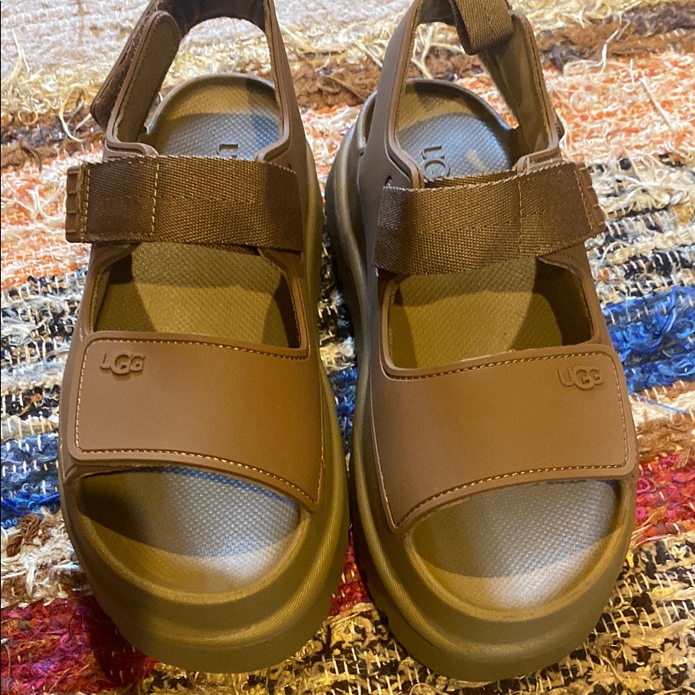 COPY - UGG Brown Platform Sandals